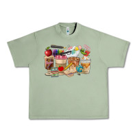 Oil Green Teacher Coffee Cups Urban Heavy Tee - FaDigitalArtStudio