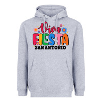 Heather Grey viva fiesta san antonio Heavyweight Hoodie - JahusDesignShop