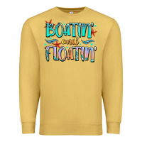 Antique Gold boatin' and floatin' Premium Sweatshirt - JahusDesignShop