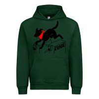 Forest Green negro matapacos riot dog Urban Hoodie - baoMotion