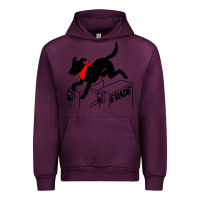Mauve Wine negro matapacos riot dog Urban Hoodie - baoMotion