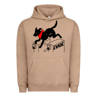 Pigment Burro negro matapacos riot dog Urban Hoodie - baoMotion