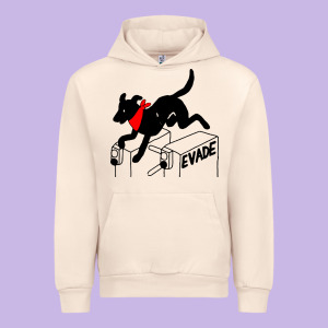 Negro Matapacos Riot Dog Urban Hoodie Designed By Baomotion