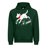 Forest Green negro matapacos riot dog Urban Hoodie - baoMotion