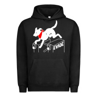 Pigment Black negro matapacos riot dog Urban Hoodie - baoMotion
