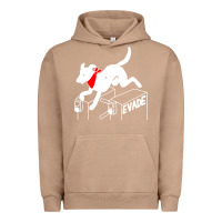 Pigment Burro negro matapacos riot dog Urban Hoodie - baoMotion