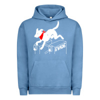 Pigment Pebble Blue negro matapacos riot dog Urban Hoodie - baoMotion