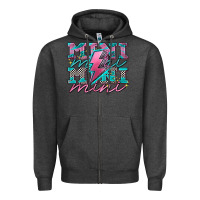 Charcoal Heather racing mini Zipper Hoodie - AdoDesignShop