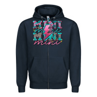 Navy racing mini Zipper Hoodie - AdoDesignShop