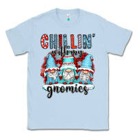 Dusty Blue chillin with my gnomies Classic Tee - CowGirlArtShop