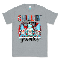 Heather Grey chillin with my gnomies Classic Tee - CowGirlArtShop