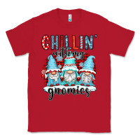 Red chillin with my gnomies Classic Tee - CowGirlArtShop