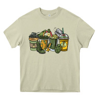 Mossy Army coffee cups 4th of july Heavy Core Tee - HowdyJamesFarm