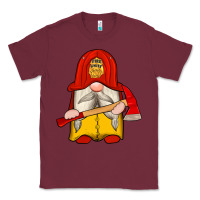 Burgundy firefighter gnomes Classic Tee - Artiststas