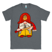 Charcoal Heather firefighter gnomes Classic Tee - Artiststas
