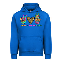 Cobalt peace love summer Urban Hoodie - JahusDesignShop