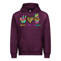 Mauve Wine peace love summer Urban Hoodie - JahusDesignShop