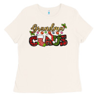 Bone Grandma claus with christmas gift sock mother's Ladies Tee - HowdyJamesFarm