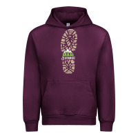 Mauve Wine hiking durango colorado mountains hiking Urban Hoodie - baoMotion
