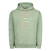 Pigment Oil Green hiking durango colorado mountains hiking Urban Hoodie - baoMotion