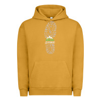 Pigment Peanut Butter hiking durango colorado mountains hiking Urban Hoodie - baoMotion