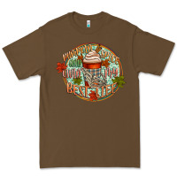 Cacao pumpkin spice and livin my best life Premium Tee - CowGirlArtShop