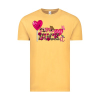Vintage Mustard Cupid can suck it Valentine's Day Vintage Tee - FaDigitalArtStudio