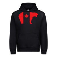 Black canada t shirt love canada bear proud canadian canada day t shirt Urban Hoodie - baoMotion