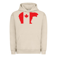 Pigment French Oak canada t shirt love canada bear proud canadian canada day t shirt Urban Hoodie - baoMotion