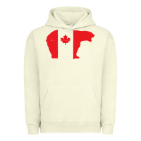 Pigment Pistachio canada t shirt love canada bear proud canadian canada day t shirt Urban Hoodie - baoMotion