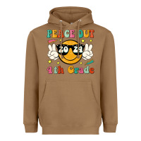 Toasted Coconut peace out 2024 4th grade Heavyweight Hoodie - JahusDesignShop