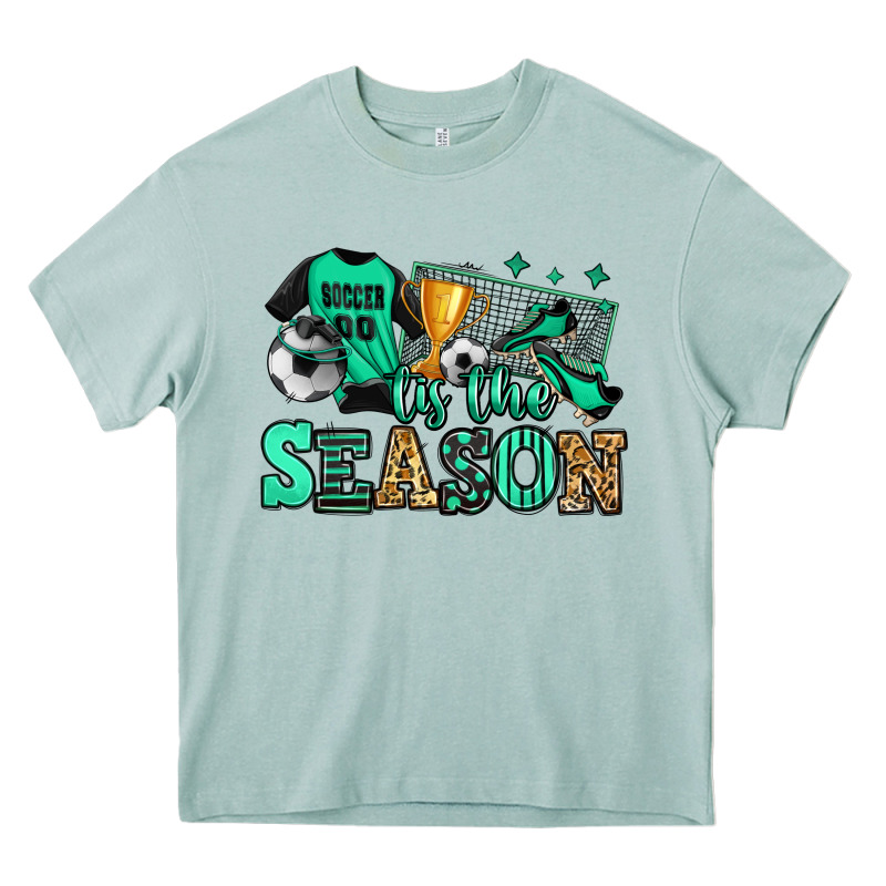 Tis The Season Soccer Heavy Core Tee by Jasminsmagicworld | Teevron