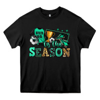 Black tis the season soccer Heavy Core Tee - Jasminsmagicworld