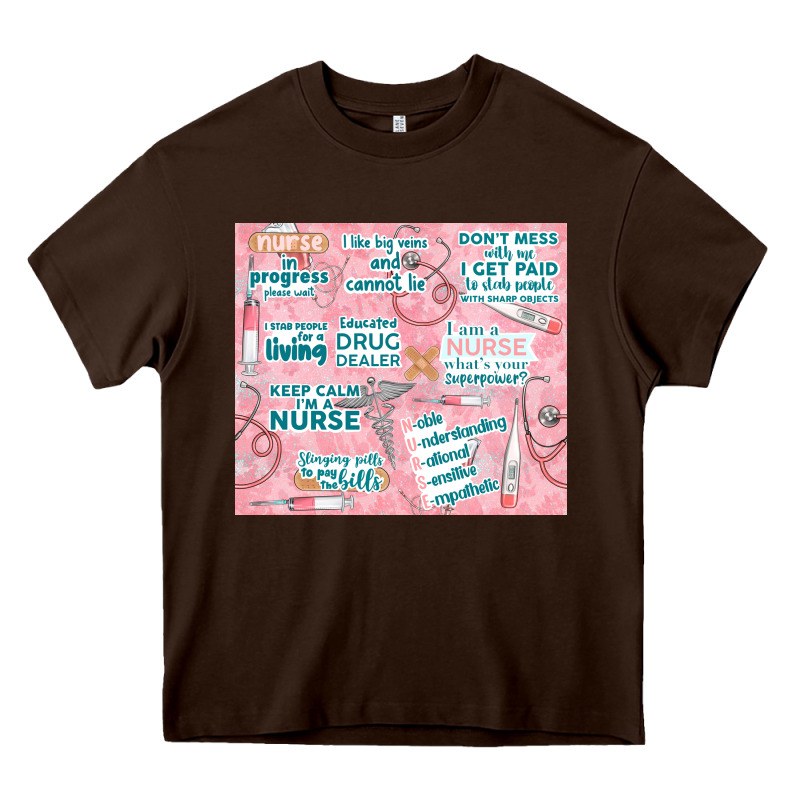 Funny Nurse Heavy Core Tee by TumblerDesignByShophia | Teevron
