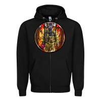 Black firefighter coasters Zipper Hoodie - AdoDesignShop