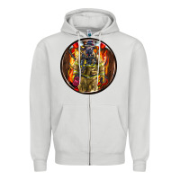 Dove Grey firefighter coasters Zipper Hoodie - AdoDesignShop