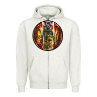 Oatmeal Heather firefighter coasters Zipper Hoodie - AdoDesignShop