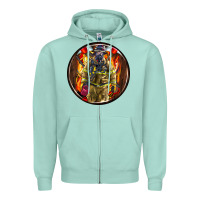 Seafoam firefighter coasters Zipper Hoodie - AdoDesignShop