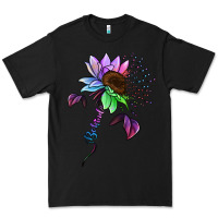 Black Be Kind Autism Semicolon Premium Tee - Jasminsmagicworld
