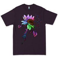 Plum Be Kind Autism Semicolon Premium Tee - Jasminsmagicworld