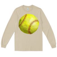Mushroom softball Long Sleeve Tee - FaDigitalArtStudio