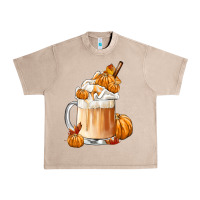French Oak Fall Coffee Urban Heavy Tee - FaDigitalArtStudio