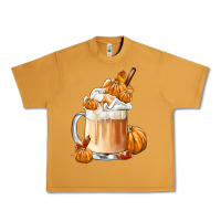 Peanut Butter Fall Coffee Urban Heavy Tee - FaDigitalArtStudio