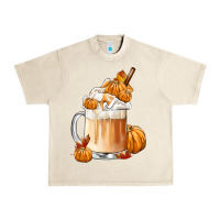 Sandshell Fall Coffee Urban Heavy Tee - FaDigitalArtStudio