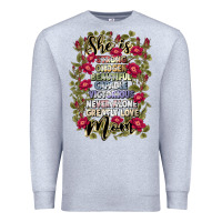 Heather Grey she is mom Premium Sweatshirt - JahusDesignShop