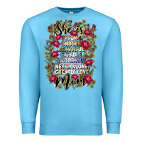 Ocean Blue she is mom Premium Sweatshirt - JahusDesignShop