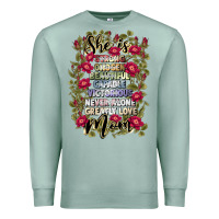 Seafoam she is mom Premium Sweatshirt - JahusDesignShop