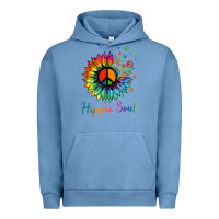 Daisy Peace Sign Hippie Soul Retro Hippie Flower Lovers T Shirt Urban Hoodie | Teevron