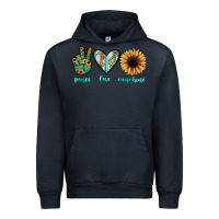 Navy peace love sunshine Urban Hoodie - JahusDesignShop