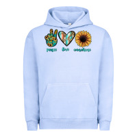Pigment Grape Ice peace love sunshine Urban Hoodie - JahusDesignShop